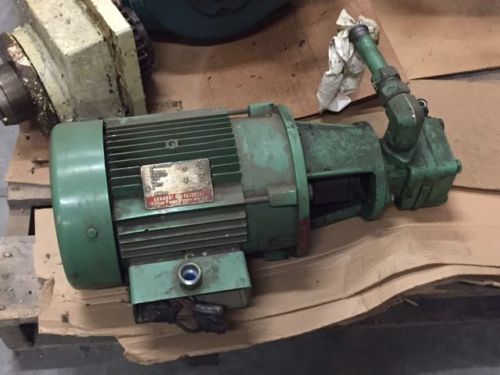 GE Hydraulic Motor 5K184JL2368 5 Horse Power 230/460 Volts USED - NO RESERVE