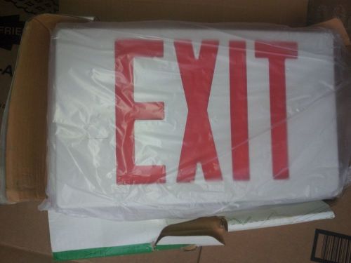 LED Exit Sign Emergency Light Lighting Security Signs Office Store House