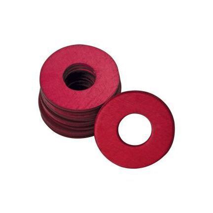 FITTING,1/4-28 WASHER RED 25BG