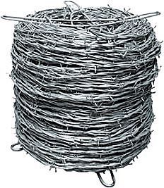 Barb wire,2pt 12.75ga 5&#034;com im for sale