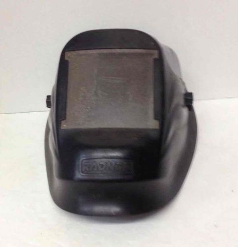 Radnor Cobra Black Welding Mask/Helmet 4&#034;x5&#034; Shade 10 Southern Rigging &amp; Supply