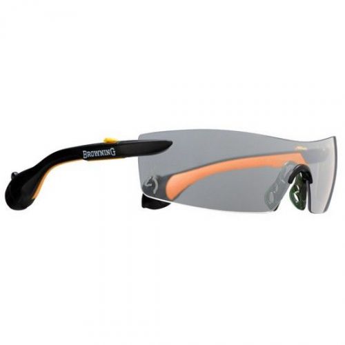 Browning 12747 sound shield indoor/outdoor shooting glasses men&#039;s large orange for sale