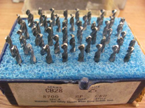 50PCS REPOINTED DRILL #33 POINT ANGLE AT (120)