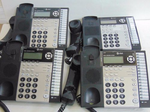 Lot of 7 AT&amp;T 4-line 1070 Business System with caller ID/call and speaker phone