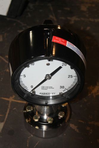 New ashcroft 0-30 psi gauge with the 102 base for sale