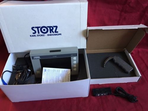 STORZ C-MAC 8401KXC Video Laryngoscope W/Storz 8401X module&amp; 8401ZX Monitor