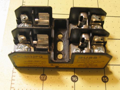 1 Never Used Dual Fuse Holder BUSS #BC6032PQ