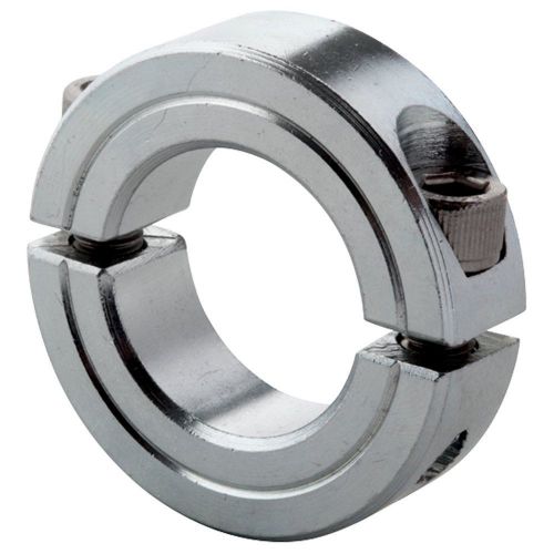 Climax Metal Products 2C-162-Z Two-Piece Clamping Shaft Collar Mild Steel Zin...
