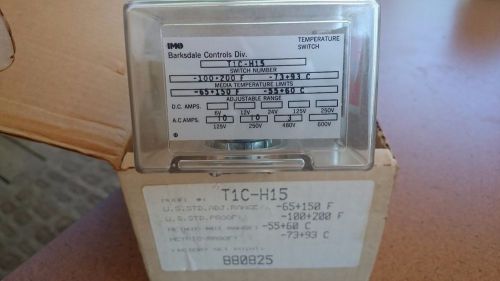 Barksdale TIC-H15 Temperature Switch