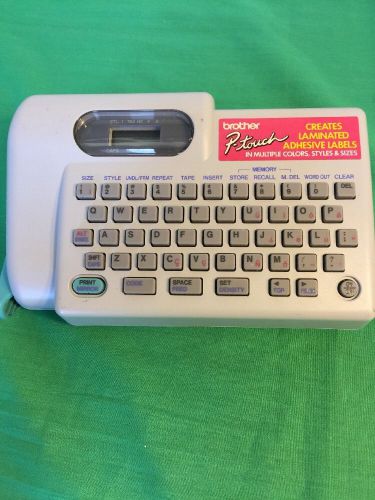 Brothers p-Touch Label Maker Model PT-12