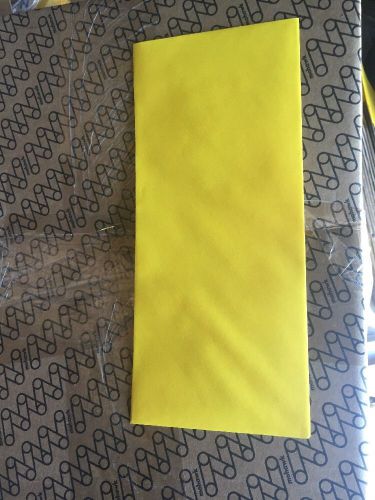 Mohawk Britehue Envelopes, #10 Commercial Flap Vellum Finish, 500 Ct, Sun Yellow