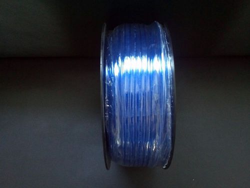 Tubing, polyurethane ,  3/8 inch id by 1/4 inch od , 250 ft,    clear blue for sale