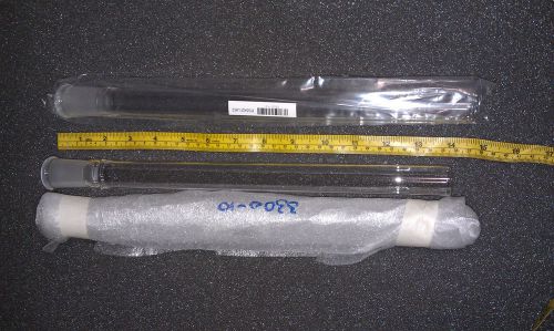 SALE! LOT OF 3 LARGE 14&#034; LONG GLASS TUBES NEW FREE SHIPPING 3300-10 PS5421JK2