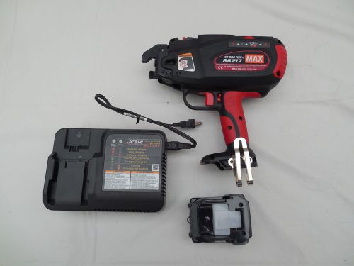 Max rb217 cordless li-ion rebar tier re-bar tying tool never used no case for sale