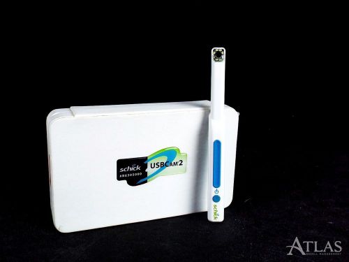 2011 schick usbcam 2 dental intraoral camera for 32-bit color images w/ case for sale