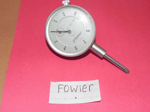 Fowler 2&#034; dia. dial indicator  range .001 increments  52-520-1107 machinist tool for sale