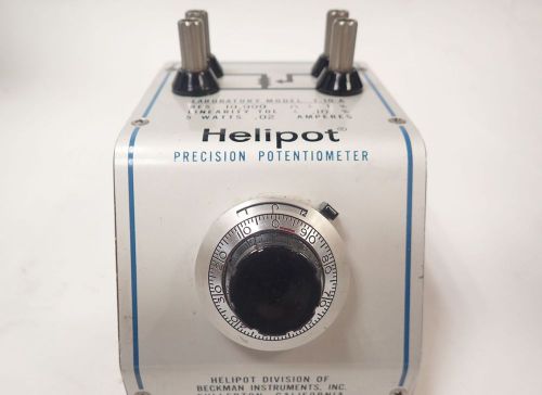Helipot / beckman t-10-a precision potentiometer 10k ohms +/- 1% 5 watts 0.2 a for sale