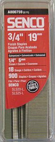 Senco 1/4&#034; Crown 18g Staples 3/4&#034; leg - A800759