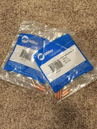 10 Miller .030 Wire Contact Tips #199387 for use with the Spoolmate 150 and 250