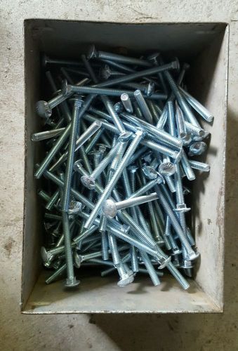 5/16&#034; X 4 1/2&#034; carriage bolts lot of 150