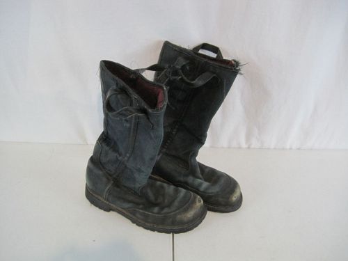 Crosstech Firefighter Boots Size 9.5E Bunker Turnout Gear (HK0207)