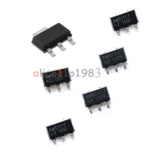 20Pcs NEW AMS1117-1.2 AMS1117 LM1117 1.2V 1A SOT-223 Voltage Regulator