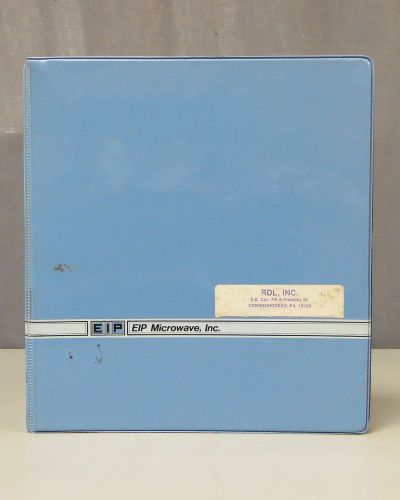 EIP Microwave Frequency Counters Models 535/538 Operation Manual