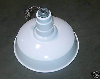 Standard Dome 14&#034; Industrial Lighting Fixture White