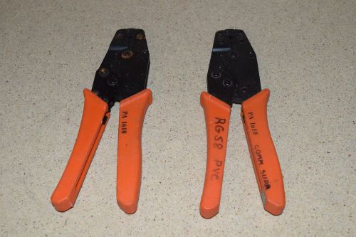 PALADIN PA 1610 CRIMPERS - LOT OF 2 (Q7)