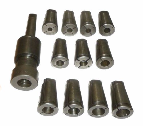 UNIVERSAL ENGINEERING NO.4 MORSE TAPER ACURA TAP TAPPING HEAD W/ COLLET SET