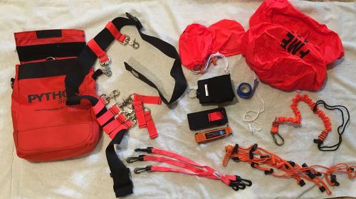 python safety fme tool starter kit belt pouch bracelets restraints bungee cords