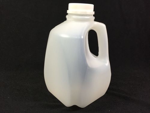 PLASTIC SQUARE JUG HONEY CONTAINER w/ LID 3 lb beekeeping HONEY BEES