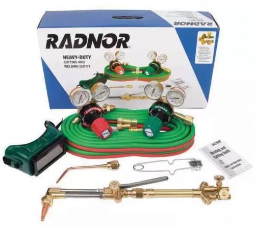 RADNOR RAD64003008 Heavy Duty Welding Outfit,Acetylene