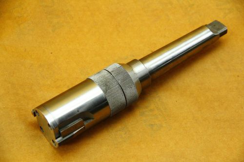 David brown adjustable reamer 1-3/4&#034; - 2&#034;  range #3 morse taper oal.  8&#034; for sale