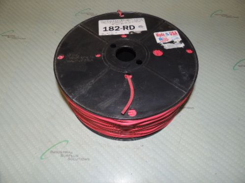 American data link 182-rd 18/2 str jkt 1000&#039; red comm. / fire alarm wire for sale