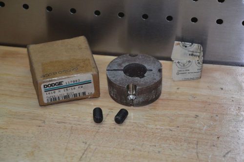 DODGE TAPER-LOCK 117083 1610 x 15/16 15/16&#034; BORE TAPER LOCK BUSHING NEW