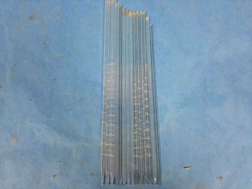 Kimble 1ml 2ml .2ml pipet lab glass various lot of 14 for sale