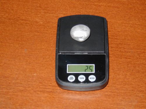 Beryllium Metal Ingot, 99.5%, 2.5 grams