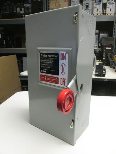 Cutler-Hammer Heavy Duty Safety Switch 30A, 600V Cat# DH361FGK .. VQ-309