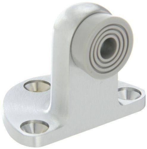 Rockwood 480H.26D Brass Door Stop, #12 x 1-1/4&#034; FH WS Fastener with Plastic Base