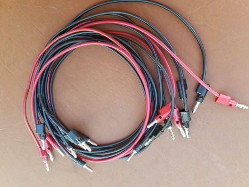 pomona 2948-B-36 stackable bananna plug patch cords 36 in quantity (11)