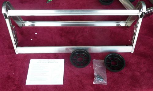 LOT OF FOUR (4) Bulman 18&#034; Stainless Steel A503-18 Counter Mount Paper Cutters