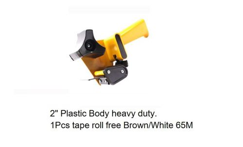 2&#034; 2 Inch Tape Gun Dispenser Packing Packaging Tape Dispenser Free Ship + Tape