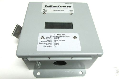 E-mond-mon 3 phase class 2000 kwh meter model # 480100 kit .. wd-17b for sale