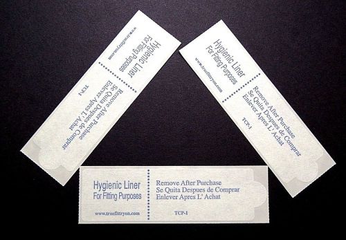 Hygienic Protective Liners for Swimwear Lingerie Adhesive Strip Lot of 100 NEW