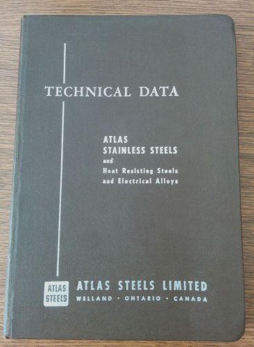 Atlas Steels Limited TECHNICAL DATA Stainless Steel reference book