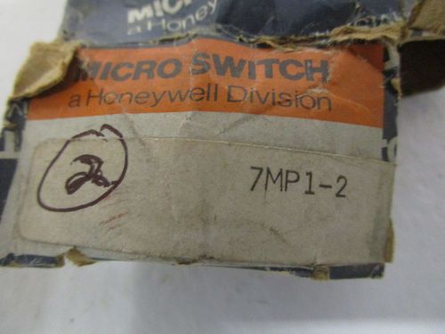 LOT OF 2 MICROSWITCH  7MP1-2 MERCURY SWITCH *NEW IN BOX*