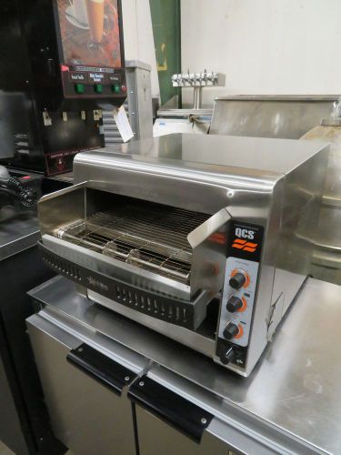 Star qcs3-950h 950 slice/hr horizontal conveyor toaster for sale