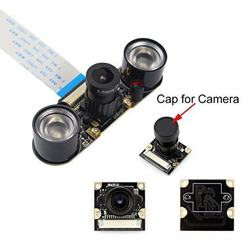 Kuman Camera Module for Raspberry PI 5MP 1080p OV5647 Sensor HD Video Webcam