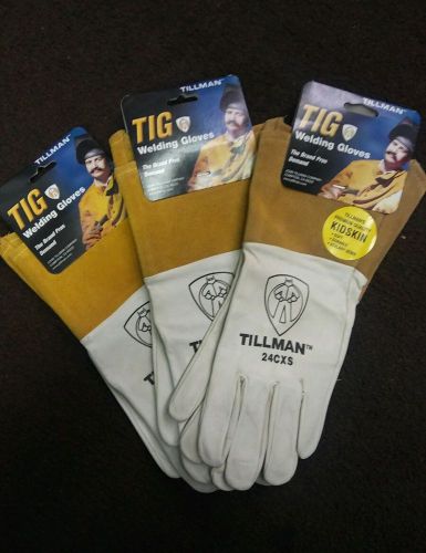 3 Tillman tig welding gloves  24CXS